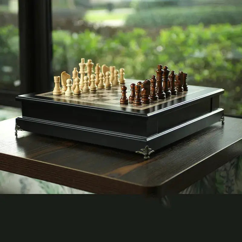 Chess And Chess Wooden Ornament Decoration Teaching Competition by Action Outdoors Limited