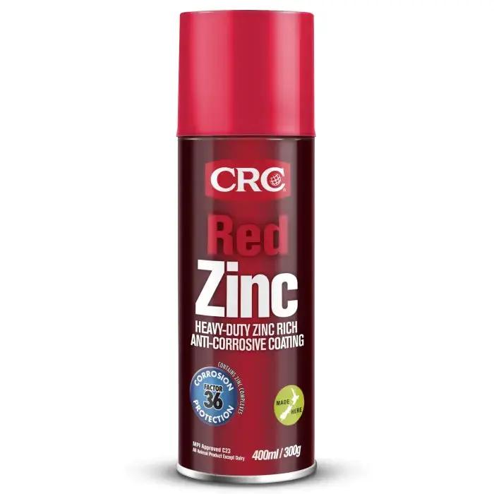 CRC Red Zinc 400ml - Zinc Spray Paint