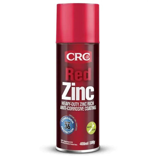 CRC Red Zinc 400ml - Zinc Spray Paint