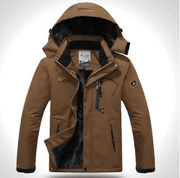 Mead's Supply & Equipment Outfitters limited Men's Outdoor Jacket Men's Waterproof Thermal Hiking Jacket Men's Waterproof Thermal Hiking Jacket