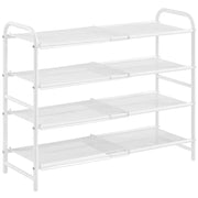 4 Tier Iron Shoe Rack Organiser by Yaheetech