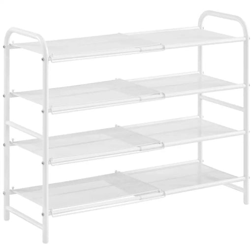 4 Tier Iron Shoe Rack Organiser by Yaheetech