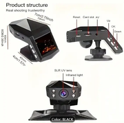 1296P Full HD 170° Wide Angle Dash Cam by salelink.co.nz