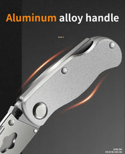 Heavy Duty All-Steel OUDISI Utility Knife for Electricians - SK5 Blade Aluminum Alloy Handle by Mead's Supply & Equipment Outfitters limited