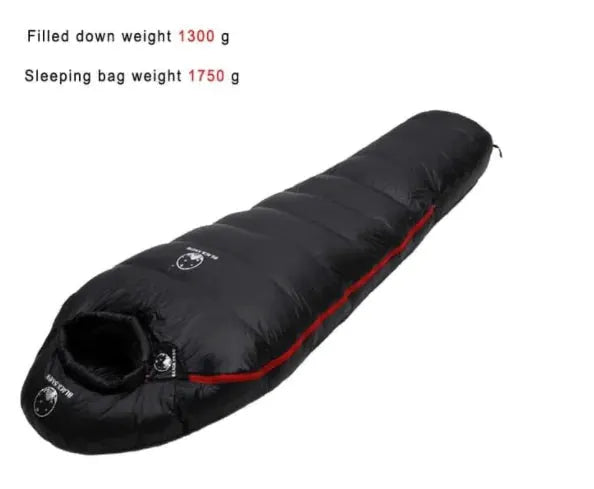 Goose Down Warm Sleeping Bag - Lightweight Insulated Camping Bag | Single by Mead's Supply & Equipment Outfitters limited