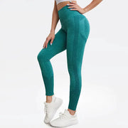 High Waist thin Feel Hip Lifting Quick-Dry Yoga Pants by Mead's Supply & Equipment Outfitters limited