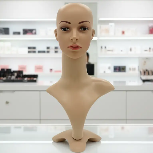Female Mannequin Head Dummy Model Display Shop Stand by dealonline.co.nz
