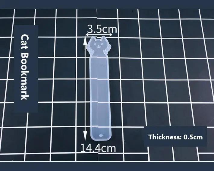 DIY Bookmark Resin Moulds Jewelry Making DIY Craft Tools - Cat by Resin Art NZ
