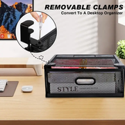 Metal Under Desk Drawer Organizer by salelink.co.nz