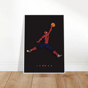 Spidey x Jordan Limited Edition by Blank Wall Print Shop