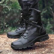 High-Top Camouflage Waterproof Combat Boots – Men's Tactical Outdoor Boots by Mead's Supply & Equipment Outfitters limited