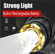Super Bright LED Headlamp USB Rechargeable Headlight Head Torch Lamp Flashlight by China Dropship
