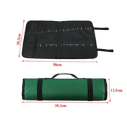 Zendrop Chef Knife Roll Bag With Large Capacity For 22 Knives Chef Knife Roll Bag 22 Pocket Large Capacity