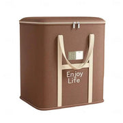 Ecotrek Extra Large Foldable Zipper Storage Bag – Wardrobe Organiser & Moving Box YN01605 by ECOTREK