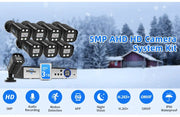 Action Outdoors Limited Waterproof 5MP Wired Outdoor Security Camera Kit Waterproof 5MP Wired Outdoor Security Camera Kit