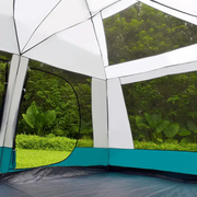 Camping Tent 420x305x210cm - Blue by salelink.co.nz