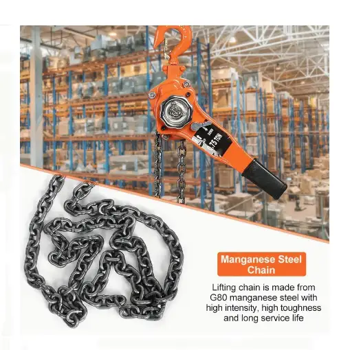 0.75T 3M Lever Block Chain Hoist by salelink.co.nz