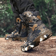 High-Top Camouflage Waterproof Combat Boots – Men's Tactical Outdoor Boots by Mead's Supply & Equipment Outfitters limited