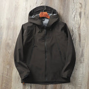 Men's Windproof Softshell Jacket — Waterproof Hooded Outdoor Layer | Hiking & Adventure by Mead's Supply & Equipment Outfitters limited