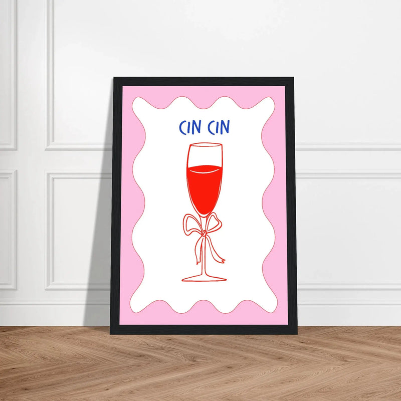 Cin Cin by Blank Wall Print Shop
