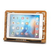 Bamboo Tablet iPad Cookbook Stand Holder Rack by salelink.co.nz