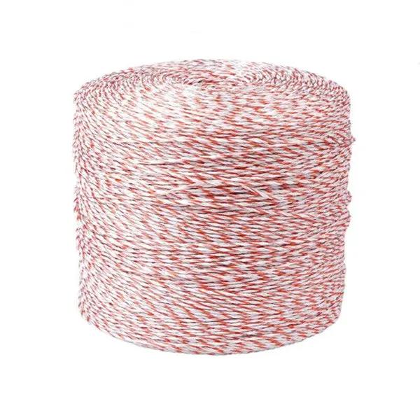 500m Roll Polywire Electric Fence Stainless Steel Poly Wire by salelink.co.nz