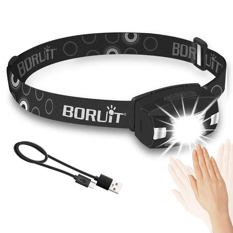 G7 Super Bright Headlamp Light Sensor Mini LED Flashlight Waterproof Rechargeabl by China Dropship