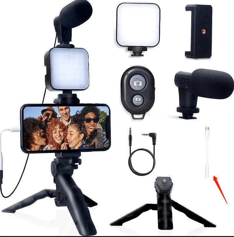 Action Outdoors Limited Multifunctional Desktop Beauty Leg Light with Microphone Multifunctional Desktop Beauty Leg Light with Microphone