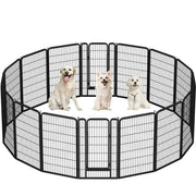 16pcs Dog pen Panels 120cm Height by Yaheetech