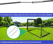 2PCS Portable Kid Soccer Football Goals Pop Up Soccer Goals by salelink.co.nz
