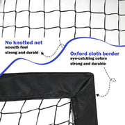 2PCS Portable Kid Soccer Football Goals Pop Up Soccer Goals by salelink.co.nz