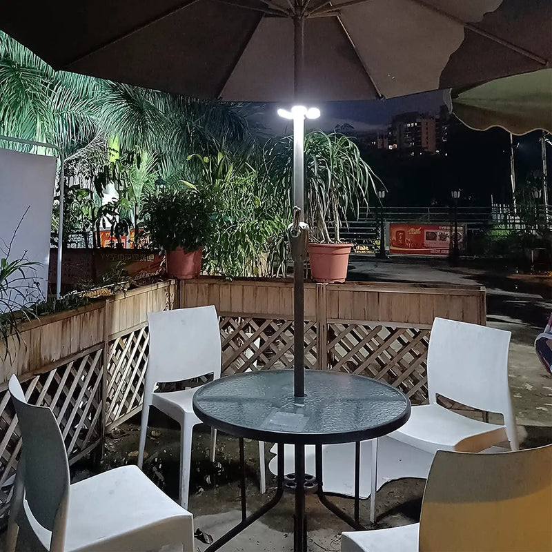 Battery Operated Outdoor Patio Umbralla Pole Led Light Rechargeable by salelink.co.nz