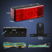 2PCS 12V Trailer Tail Lights by salelink.co.nz