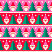 Waste Free Celebrations Furoshiki Wrapping Cloths Feliz Navidad Papá Noel - 4 Furoshiki Gift Wraps Feliz Navidad Papá Noel - 4 Furoshiki Gift Wraps