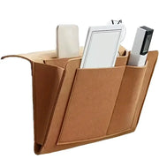 Habicare Felt Bedside Storage Bag with Hanging Pockets Felt Bedside Storage Bag with Hanging Pockets