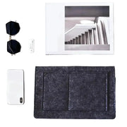 Habicare Felt Bedside Storage Bag with Hanging Pockets Felt Bedside Storage Bag with Hanging Pockets