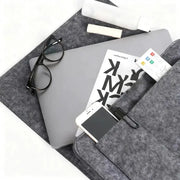 Habicare Felt Bedside Storage Bag with Hanging Pockets Felt Bedside Storage Bag with Hanging Pockets