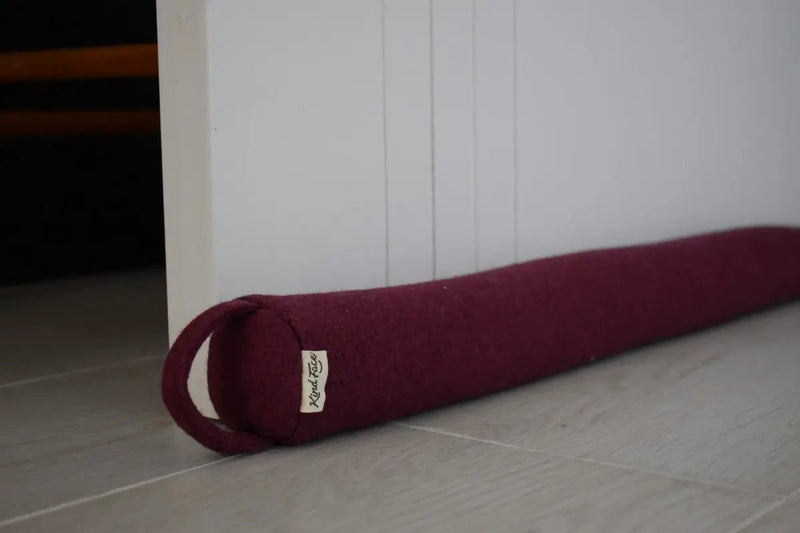 Felted NZ Wool Draught Stopper by Do Not Disturb Sleep Company