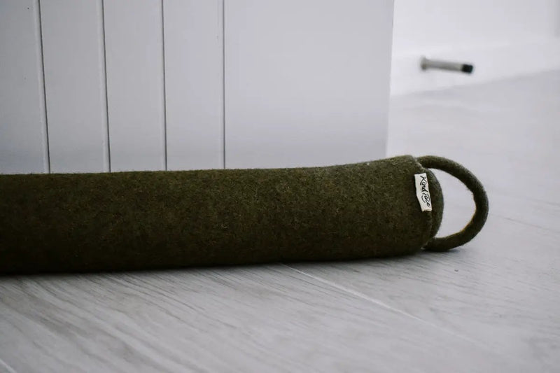 Felted NZ Wool Draught Stopper by Do Not Disturb Sleep Company