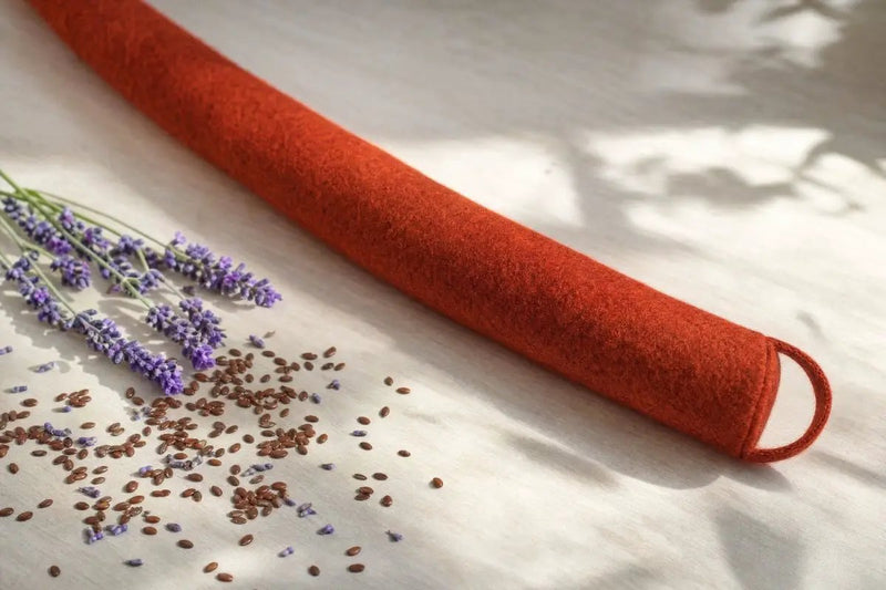 Felted NZ Wool Draught Stopper by Do Not Disturb Sleep Company