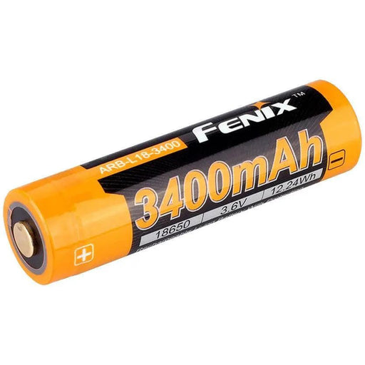 Fitness New Zealand Fenix ARB L18 3400mAh Rechargeable 18650 Battery For Flashlights Fenix ARB L18 3400mAh 18650 Rechargeable Battery