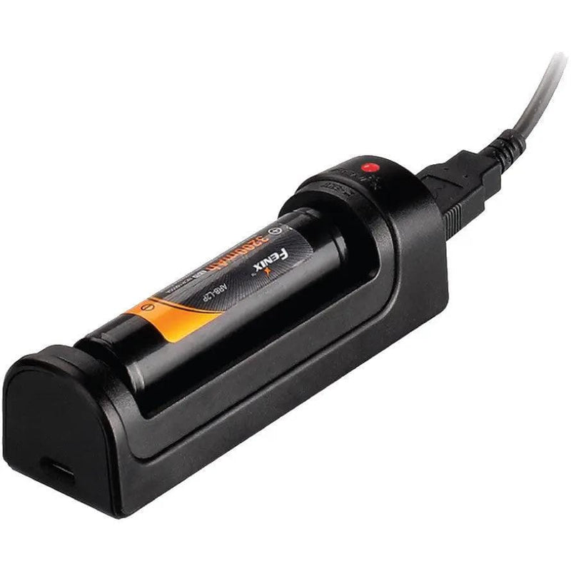 Fitness New Zealand Fenix ARE-X1 V2 Single Bay Smart Charger USB C for 18650 21700 26650 Fenix ARE-X1 V2 Single Bay Smart Charger USB C
