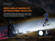 Fitness New Zealand Fenix BC26R Rechargeable Bike Light 1600 Lumen Front Headlamp Fenix BC26R Rechargeable Bike Light 1600 Lumens