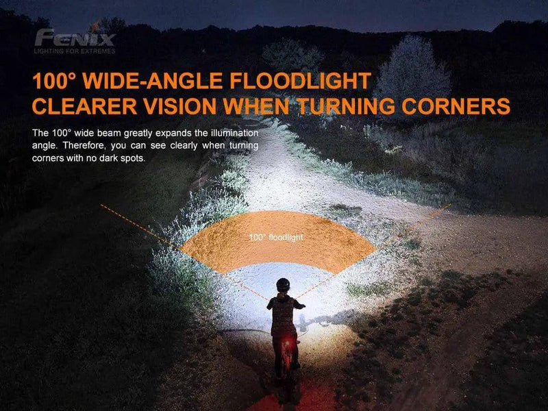 Fitness New Zealand Fenix BC26R Rechargeable Bike Light 1600 Lumen Front Headlamp Fenix BC26R Rechargeable Bike Light 1600 Lumens