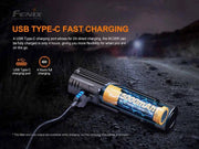 Fitness New Zealand Fenix BC26R Rechargeable Bike Light 1600 Lumen Front Headlamp Fenix BC26R Rechargeable Bike Light 1600 Lumens