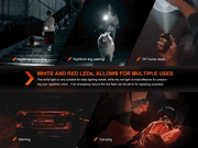 Fitness New Zealand Fenix E03R V2.0 Keychain Flashlight - Rose Red Fenix E03R V2.0 Keychain Flashlight - Rose Red
