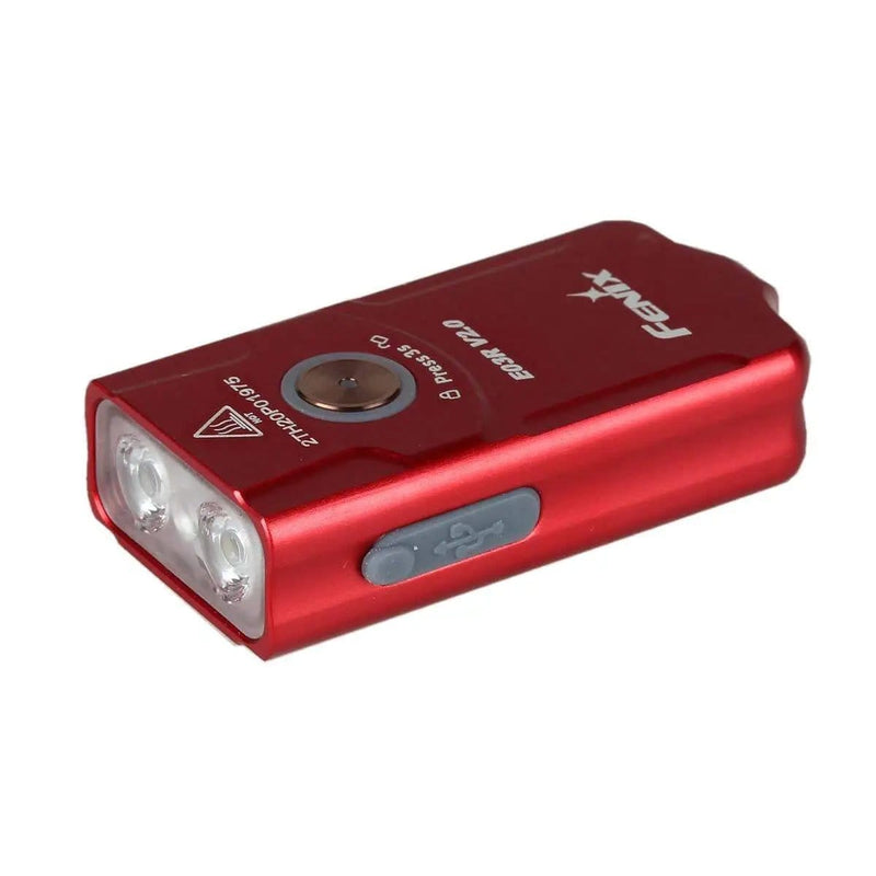 Fitness New Zealand Fenix E03R V2.0 Keychain Flashlight - Rose Red Fenix E03R V2.0 Keychain Flashlight - Rose Red