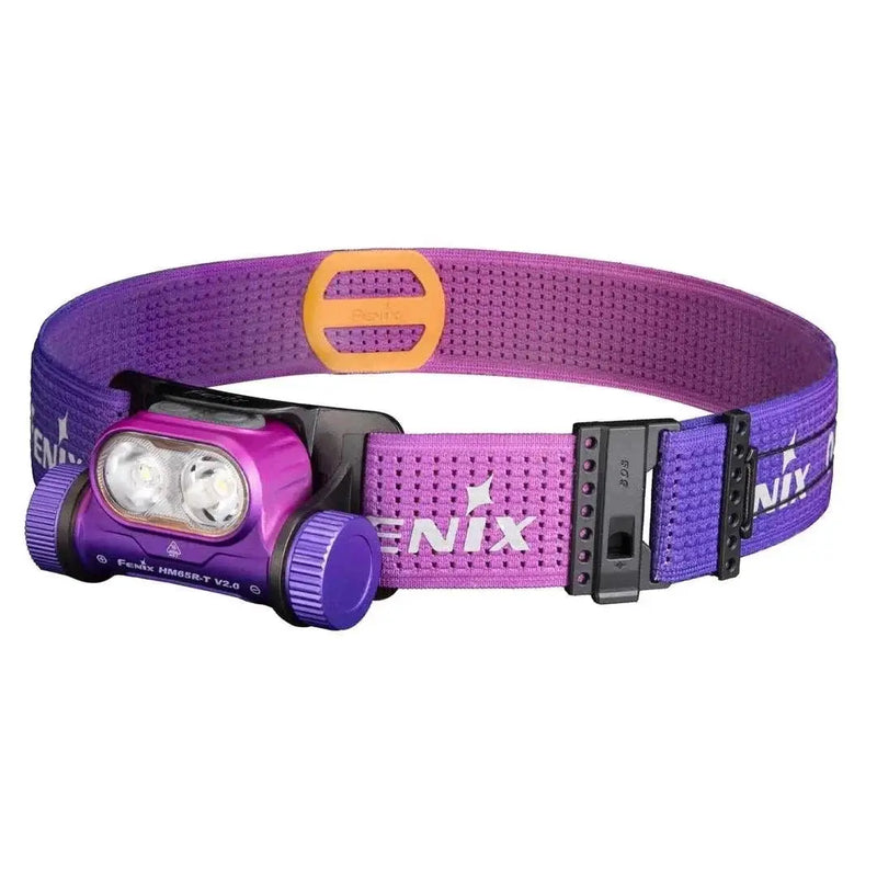 Fitness New Zealand Fenix HM65R T V2 Nebula Rechargeable Headlamp With Sport Fit Headband Fenix HM65R T V2 Nebula Headlamp With Sport Headband