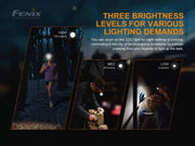 Fitness New Zealand Fenix Mini-Lite Compact EDC Flashlight Black Clip USB Rechargeable Fenix Mini-Lite Compact EDC Flashlight USB Rechargeable