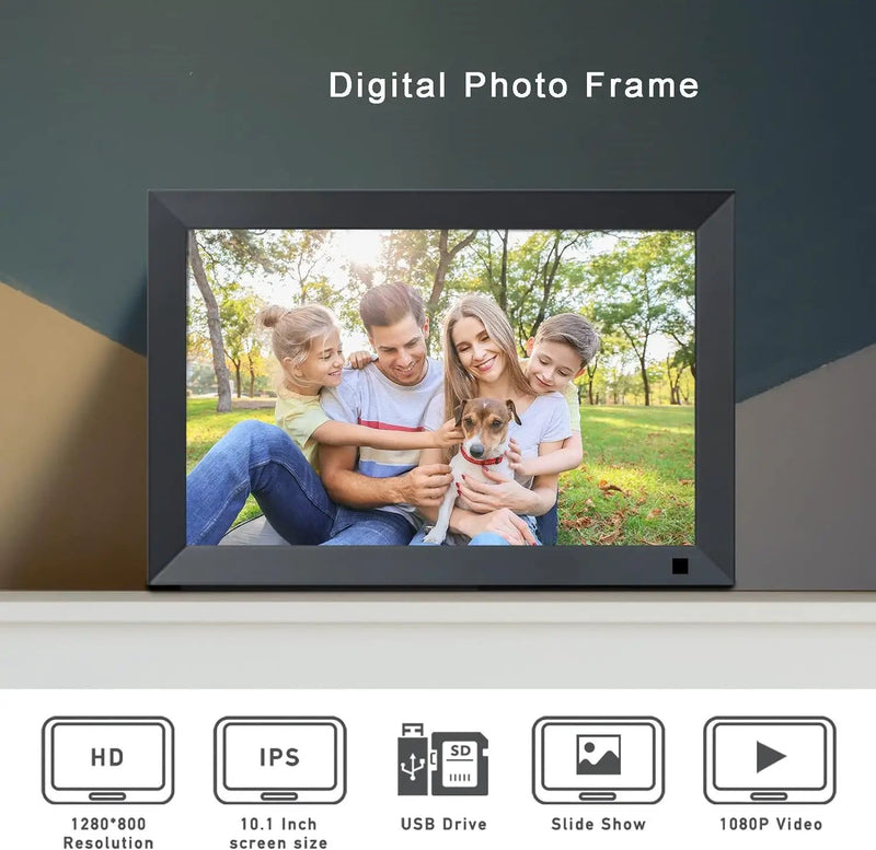 10.1 inch Digital Photo Frame 1080P by salelink.co.nz